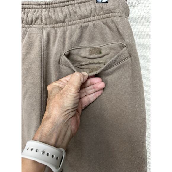 Reebok Sweatpants Men’s Small Adult Tan Jogger Pants Pockets Outdoors Crossfit - Picture 8 of 11